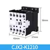 Contactor de CA de 220V 380Vcjx2-K1210 K1201 K0910 K0901 Contactor de CC CC24