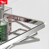 Estante de Baño Caja de Jabón sin Perforaciones Colgante de Pared Drenaje de Baño Caja de Jabón Cocina Acero Inoxidable Estante de Almacenamiento