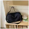Bolsa de Ombro Estilo Coreano 2026 Color Block, Bolsa de Ombro e Transversal Elegante e Versátil, Grande Capacidade para o Dia a Dia, Casual, Nicho