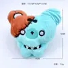 Lindo Llavero de Oso de Peluche Muñeca de Dibujos Animados para Estudiante Colgante Pequeño de Alto Valor Juguete Chirriante para Aliviar el Estrés Adorno Colgante