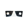 Adecuado para cubierta de faro de niebla versión Medio Oriente Toyota Corolla 2014, negro Izquierdo 52040-02190 Derecho