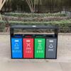 Fabricante de Lixeiras Externas de Aço Inoxidável para Saneamento, Áreas Municipais, Parques e Lixeiras Móveis de Grande Capacidade