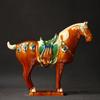 Tang Sancai Cavalo Cavalo de Cerâmica Seis Enfeites de Cavalo Presente de Artesanato para Casa Cavalo para Enfeites de Sucesso Objeto Imediatamente Rico
