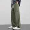 Pantalones de verano para hombre, pantalones casuales de primavera, nuevo estilo 2026, ropa de trabajo, corte holgado, cintura elástica, corte recto, estilo fino de verano