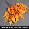 Flor artificial naranja arreglo de flores artificiales para boda decoración de camino de escenario flor de seda material de flor de boda hortensia decoración de otoño