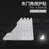 Pegatinas Reflectantes de Protección para Esquinas de Puertas de Coche, Advertencia Lateral de Puerta de Carrocería, Bloqueo Reflectante de Alto Brillo contra Rayones, Pegatinas Decorativas Creativas Personalizadas para Coche