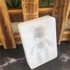 Nuevo Molde DIY de Goteo de Pegamento de Cristal Osos Brillo Espejo Completo Carcasa de Teléfono Accesorios de Belleza Colgante Molde de Silicona