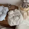 Chalecos para bebés y niños pequeños, chaquetas de invierno acolchadas de algodón, chalecos cálidos forrados de polar, ropa exterior pequeña para niños y niñas, chalecos acolchados, ropa exterior para niños