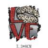 Pegatinas de transferencia de calor con estampado de amor para el Día de San Valentín, impresión de ropa, estampado en caliente, logotipo offset, pegatinas de estampado en caliente