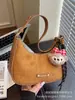 Bolsas Populares para Mujer de Este Año en Otoño e Invierno 2025 Nueva Bolso Cruzado Retro Escarchado Estilo Coreano Bolso de Hombro Bolso Dumpling