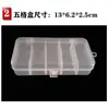 2026 Caja para Señuelos Set de Señuelos y Cebos Caja de Accesorios 10 Compartimentos Caja de Pesca Caja de Plástico Accesorios para Señuelos