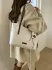 Bolso Simple, Gran Capacidad, Bolso de Cubo para Trabajo y Traslado de Mujeres, Nuevo Bolso Tote Versátil, Bolso de Hombro Moderno y Casual