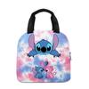 Bolsa de almuerzo Stitch de tela Oxford con dibujos animados, bolsa para conservar el calor, bolsa de aluminio para picnic, bolsa de almuerzo portátil