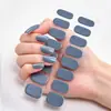 Pegatinas para Uñas con Purpurina de Color Sólido Sin Hornear Removibles Pegatinas para Uñas con Pegamento de Gelatina Suministro Directo de Fábrica Origen Seguras para Mujeres Embarazadas