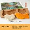 Bolo de Abóbora Fofo Festival Qixi Desenho Animado Forma de Assar Fruta Jardim de Infância Bolo Flor Forma Pequeno Pão no Vapor Forma de Bolo Infantil