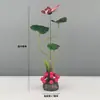 Decoración de Plato de Sashimi, Guarnición de Plato Frío para Catering de Hotel, Decoraciones de Flores y Hierbas de Plástico para Platos, Adornos Pequeños, Flor de Ciruelo de Invierno