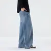 Ropa de Hombre Fengshe / Jeans Pesados de Moda para Hombre Primavera 2026 Rectos Estilo Americano Modernos Versátiles Jeans