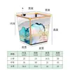 Pote de flor para pintura da Série Paisagem vaso de plástico absorvente automático para bonsai vaso de flor estilo simples nórdico resina chão
