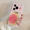 Adequado para Capa de Celular Huawei Pura90 Pro Max, Proteção Completa da Lente, Anti-Queda, Design de Goiaba Cartoon Fofo de Alta Qualidade para Mulheres