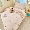 Juego de ropa de cama para dormitorio de tres piezas, 100% algodón, modelo nuevo 2026, sábana individual, funda de edredón, ropa de cama para estudiantes, apto para todas las estaciones