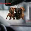 Pendente de Decoração de Carro Plano de Acrílico Novo Modelo Transfronteiriço Ornamento Padrão para Pendurar no Carro Plexiglass