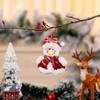 Exportação Transfronteiriça 2025 Nova Coleção de Pingentes de Boneca de Tecido Pequenos Presentes de Natal Decorações de Árvore de Natal Pingentes