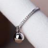 Anillo con Colgante de Borla Cadena Combinada Campana Redonda Cuenta Redonda Carta de Amor Animal de Dibujos Animados Comida Anillo Suministro de Comercio Exterior