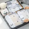 Bolsa de Almacenamiento para Viaje Bolsa de Almacenamiento para Equipaje Bolsa de Organización de Ropa Interior Ropa Portátil de Viaje Sub-paquete traje Ropa