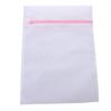 Bolsa de lavado protectora al por mayor de fábrica, bolsa de lavandería con cremallera rosa de malla gruesa y fina, bolsa de lavado de sujetadores, bolsa de malla de almacenamiento de viaje