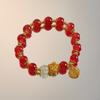 Pulsera Mariposa Ojo de Gato Imitación Femenina ins Diseño Nicho Pulsera Luz de Luna Gris Combinable Elegante Moderna Regalo Estudiante