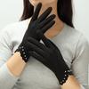 Guantes para mujer otoño e invierno delgados cálidos a prueba de frío pantalla táctil versión coreana lindos nuevos terciopelo alemán montar conducir fábrica mayoreo