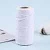 Gancho de color de 1.5 mm de diámetro bolsa cordón de algodón DIY tejido a mano cordón de algodón de color cuerda de fleje etiqueta
