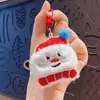 Nuevo Llavero de Peluche de Dibujos Animados Navideños Colgante Creativo para Mochila Adorno de Regalo Lindo Navideño Venta al por Mayor