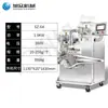 Máquina Totalmente Automática para Rellenar Pasteles de Luna para Talleres y Uso Comercial, Equipo de Máquina Rellenadora y Moldeadora de Acero Inoxidable
