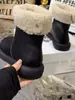 Botas de Neve Tendência Dupla Uso 2026 Inverno Novas Botas de Algodão Botas Martin Planas para Mulheres com Forro de Lã e Botas Curtas Engrossadas para Mulheres