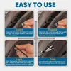Clips de Sujeción de Remaches de Presión Universales para Coche, Remache de Nylon para Automóvil, Kit de Retenedor para Parachoques y Maletero - Modelo 1000374247016