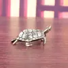 Pieza de Mano de Tortuga de Latón, Tortuga de Longevidad, Objetos Antiguos Retro, Decoración para el Hogar Rica y Famosa, Pequeñas Decoraciones de Animalitos de Té para Escritorio