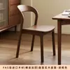 Silla de Comedor Nórdica de Madera Maciza Silla para el Hogar con Respaldo Taburete con Respaldo Cómoda para Estar Sentado Mucho Tiempo Silla para Mesa de Comedor Silla de Restaurante Sillón Pequeño