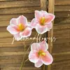 3 Tulipas de Ponta Aberta para Arranjos de Flores de Salão de Casamento, Tulipas de Ponta Aberta Impressas em 3D, Flores Artificiais para Celebrações de Casamento