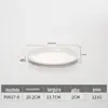 Prato oval branco de porcelana de imitação de melamina sala de jantar restaurante prato de peixe prato de rolinhos de arroz prato para fritar prato de peixe prato denier comercial