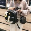 Mochila de Mujer 2023 Nuevo Estilo Bolso Bandolera Estilo Coreano Estilo Universitario para Estudiante Bolsa de PU Mochila de Mujer Bolsa de Viaje