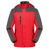 Fábrica atacado outono e inverno carga revestimento impresso logotipo ao ar livre one-piece charge coat à prova de vento e chuva respirável windbreaker