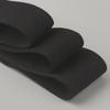 Banda elástica de lijado de doble cara de 2-3 cm, ropa interior de lana mate, correa para el hombro, ropa de yoga, dobladillo de cintura, accesorios de goma