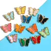 Acessórios para Joias DIY de Liga Acrílico Placa Diamante Borboleta Colorida Pingente Pulseira Colar Brincos Pingente
