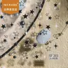 Sky Candy Dopamina Estrella Estampado Calcomanía para Uñas Estrella de Cinco Puntas Popular Impermeable Adhesivo Calcomanía para Uñas DIY