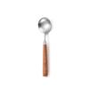 Cuchillo y tenedor cuchara de acero inoxidable 304 vajilla occidental mango de nogal cuchillo para pastel cuchara de sopa cuchara para arroz pala para pastel