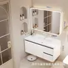 Lavabo, juego de gabinete de baño, lavabo de baño integrado de cerámica de aluminio de panal engrosado, cajón de baño