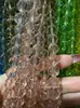10mm Bola de Flor Contas de Vidro Cristal Artesanal DIY Acessórios de Roupa Contas com Contas Galvanoplastia Cristal Corrente de Celular Material