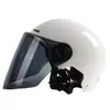 Casco de coche eléctrico ABS femenino masculino Cuatro Estaciones universal Pintura moda simple transpirable venta al por mayor no de motocicleta casco de verano