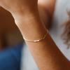 Pulseira Emanco de Aço Inoxidável Banhada a Ouro Pulseira de Corrente Cubana Fashionável Produto Novo Transfronteiriço Joia de Mão Gravada Atacado